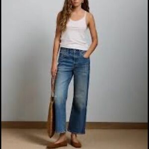 American Eagle AE77 Premium Bootcut Crop Jean